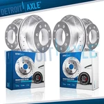 14.29" Front Rear Drilled Brake Rotors 2013-2016 Ford F-350 F-450 Super Duty. Fixed Price $320.20.