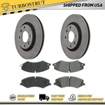 Front Centric New Brake Pads And Rotors Kit For 2014-2017 Peugeot 208. Fixed Price $175.23.