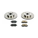 Powerstop Oe Stock Replacement Low-dust Ceramic Brake Pad And Rotor Kit. Fixed Price $111.74.