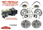 1964-66 Ford Mustang Front Power Disc Brake Conversion Kit Low Profile Master. Fixed Price $755.75.