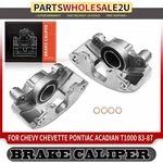 2 Front Lh & Rh Brake Caliper For Chevy Chevette Pontiac Acadian T1000 1983-1987. Fixed Price $90.99.