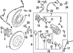 Genuine Nissan Disc Brake Caliper D4010-5MP3A. Fixed Price $670.60.