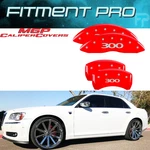 Mgp 32016S300RD Brake Caliper Cover Set Red Silver For 2011-2023 Chrysler. Fixed Price $299.99.