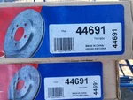2 Duralast Disc Brake Rotor 44691 Toyota Highlander Lexus RX350. Fixed Price $117.00.