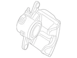 Genuine Mercedes-benz Brake Caliper 204-421-36-81. Fixed Price $359.16.