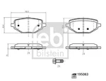 Febi Bilstein 195083 Brake Pad Set, Disc For Renault. Fixed Price $41.73.