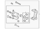 Genuine Mazda Caliper Assembly K0Y1-33-99Z. Fixed Price $251.90.