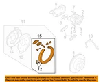 Gm Oem 02-09 Bravada Rear Suspension Brake Components-repair Kit 89027098. Fixed Price $88.29.