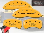 2011-2023 Dodge Challenger R/t Front + Rear Yellow Mgp Brake Disc Caliper Covers. Fixed Price $299.99.