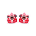 Power Stop S4678 High-temp Disc Brake Caliper Set Red Powder Coated (pair). Fixed Price $168.47.