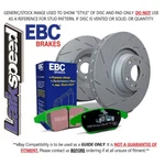 Ebc Front Brake Kit Ultimax Disc & Greenstuff Pad For Citroen 1.4 4WD (86 92). Fixed Price $333.44.