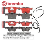 Front & Rear Brake Pad Oe Brembo Ceramic +sensor For Bmw 428I 430I / Xdrive Gc. Fixed Price $224.52.