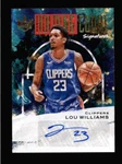 Lou Williams 2020/21 Court Kings Holding Autograph #93/99 BC2661. Fixed Price $22.99.