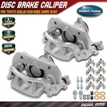 Pair Rear Brake Calipers With Bracket For Toyota Camry 18-25 Avalon 2019-2022. Fixed Price $142.99.