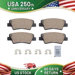 Rear Ceramic Brake Pads For Hyundai Accent Azera Elantra Coupe Sonata. Fixed Price $26.00.