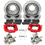 Front Rear Fits 10-2014 Toyota Fj Cruiser W/rotors Ceramic Pads Brake Calipers. Fixed Price $353.73.