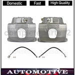 4PCS Brake Calipers Front & Hose Lines Fits Ford E-100 Econoline 4.9L 5.8L. Fixed Price $400.24.