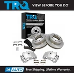 Trq Front Brake Calipers Ceramic Pads & Rotors Fits Avalanche Express Silverado. Fixed Price $414.95.