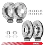 Kit For 2007-2013 Nissan Altima Front Rear Disc Rotors Ceramic Brakes Pads. Fixed Price $128.99.