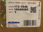 18048080 Gm Acdelco New Genuine Oem Brake Caliper 172-1646. Fixed Price $88.95.