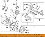 Hyundai Oem 16-18 Tucson Rear Suspension Brake Components-caliper 58311D3A00. Fixed Price $225.66.