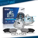 Front Disc Calipers + Brake Pads For Impala Monte Carlo Lesabre Deville Aurora. Fixed Price $166.66.