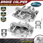 Pair Front Side Disc Brake Caliper With Bracket For Hyundai Santa Fe Xl. Fixed Price $142.29.