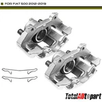 Disc Brake Caliper W/ Bracket Metal Piston For Fiat 500 2012-2019 Front Side. Fixed Price $114.99.