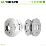 Front & Rear Brake Rotors Set Of 4 For 2001-2007 Dodge Grand Caravan 3.3L 3.8L. Fixed Price $148.63.