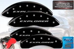 2011-2019 Ford "explorer" Front + Rear Black Mgp Brake Disc Caliper Covers Std. Fixed Price $299.99.