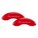 Ford Thunderbird 02-05 Caliper Covers Gloss Red W. Fixed Price $299.99.