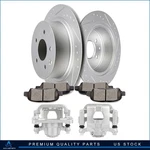 Rear Brake Caliper Ceramic Pad Rotor Kit For Nissan Altima 2002 2006 2009-2023. Fixed Price $116.47.