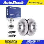 Front Brake Rotors Ceramic Pads Calipers For Jeep, Liberty 2002-2007. Fixed Price $163.95.