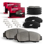 For Hyundai Santa Fe (07-09) F&r Ceramic Brake Pads. Fixed Price $65.73.