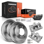 A-premium Rear Disc Rotor &pad+brake Caliper For Hummer H3T 09-10 06-10. Fixed Price $209.99.