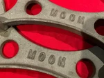 Vintage Tank Brackets Mooneyes 1932 Eelco Hotrod 1958 Cast Aluminum. Fixed Price $350.00.