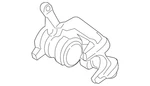 Genuine Ford Disc Brake Caliper L1MZ-2386-F. Fixed Price $283.15.