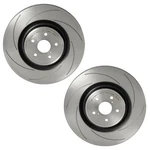Brembo Front Left And Right Coated Slotted Disc Brake Rotors For Lexus Gs Rc. Fixed Price $298.95.