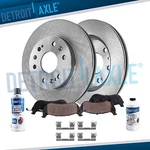 12.99" Front Rotors Brake Pads For Cadillac Escalade Tahoe Express Savana 1500. Fixed Price $134.95.