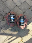 07-09 Mercedes W211 E350 E550 Front Right & Left Brake Calipers Set Oem. Fixed Price $170.00.