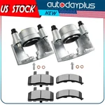 Pair Front Brake Calipers And Ceramic Pads Kit For Chevrolet K1500 K2500 Tahoe. Fixed Price $97.15.