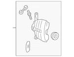 Genuine Audi Disc Brake Caliper 8Y0-615-123. Fixed Price $313.07.