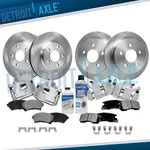 Front & Rear Rotors + Calipers Brake Pads For Chevy Impala Monte Carlo Intrigue. Fixed Price $373.05.