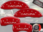 2010-2013 "acura" Zdx Front + Rear Red Engraved Mgp Brake Disc Caliper Covers. Fixed Price $299.99.