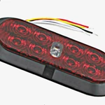 T70 Sttr 6" Oval Surface Mount Stop Tail Turn & Back Up Reverse Lights 10 Led. Fixed Price $24.37.