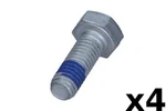 For Audi (2014-2018) Brake Caliper Bolt Rear (4 Pcs) Genuine + Year Warranty. Fixed Price $27.15.