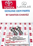 Toyota Caliper Mounting Bracket Flange Bolt Set Of Genuine Oem PART90080-10213. Fixed Price $9.99.