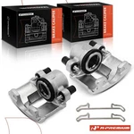 A-premium Pair Front Side Brake Caliper With Piston For Fiat 500 2012 Gucci. Fixed Price $86.79.