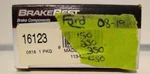 Brakebest 16123 Disc Caliper Guide Pin / Boot Kit Same As Carlson. Fixed Price $5.28.