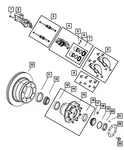 Genuine Mopar Disc Brake Caliper Assembly Right 68049176AB. Fixed Price $182.62.